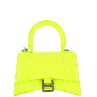 Balenciaga - Hourglass Xs Bag, Women , Green