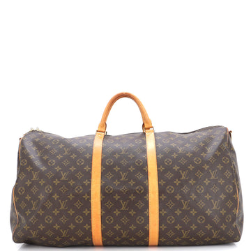 Louis Vuitton Keepall Bandouliere Bag Monogram Canvas 60