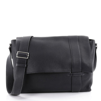 Hermes Alfred Messenger Bag Clemence 35 Black 2364101