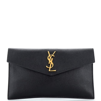 Saint Laurent Uptown Pouch Leather