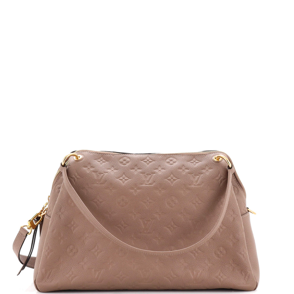 Louis Vuitton Ponthieu Handbag Monogram Empreinte Leather PM Neutral 2364192