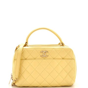 Chanel Trendy CC Bowling Bag Quilted Lambskin Medium
