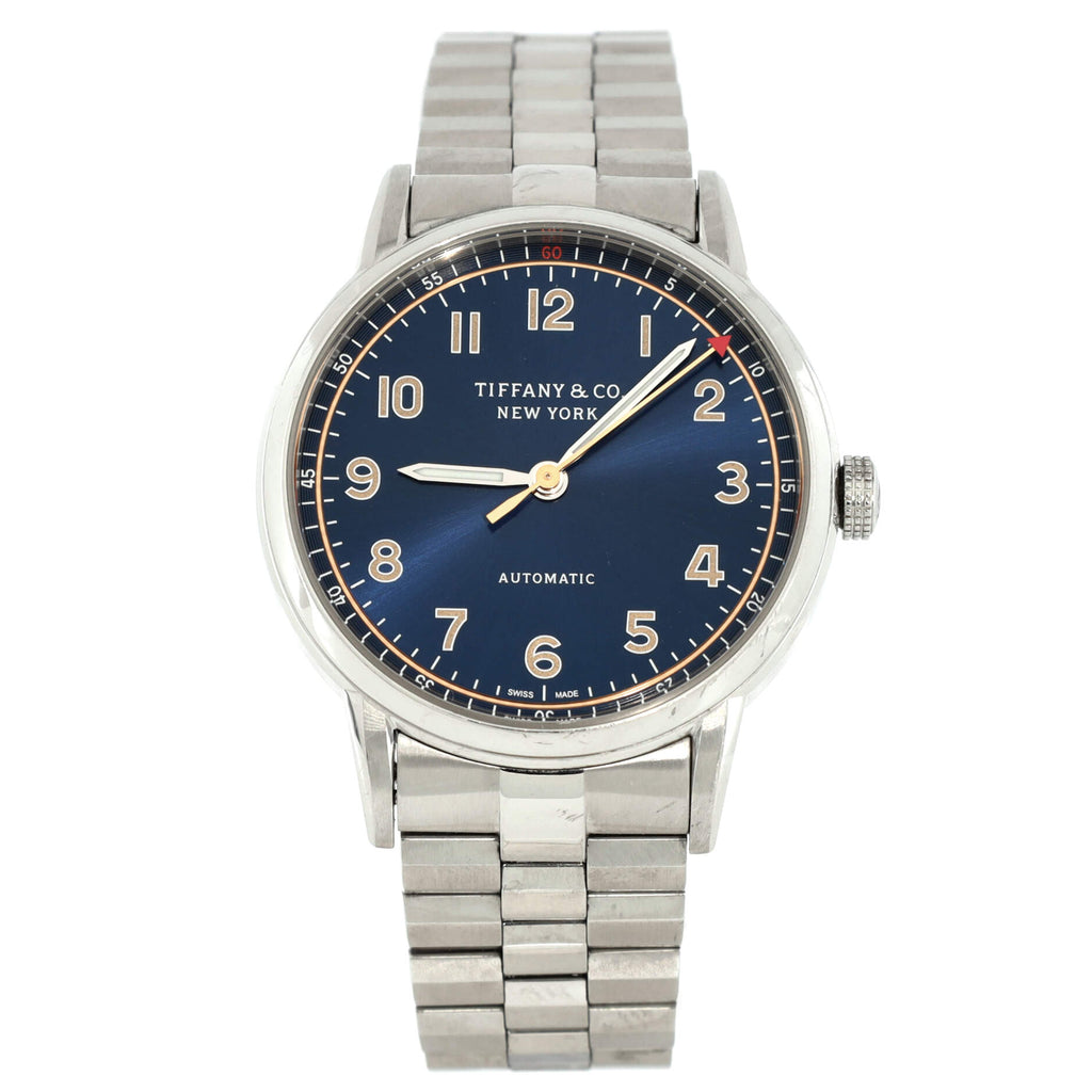 ティファニー Tiffany & Co. CT60 3-Hand Automatic Watch Stainless Steel 34 236455