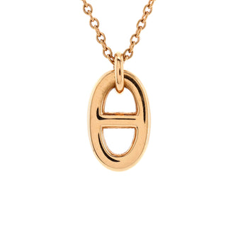 Hermes Farandole Pendant Necklace 18K Rose Gold Small
