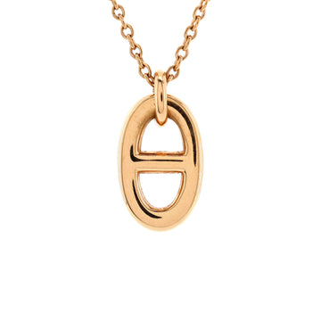Hermes Farandole Pendant Necklace 18K Rose Gold Small