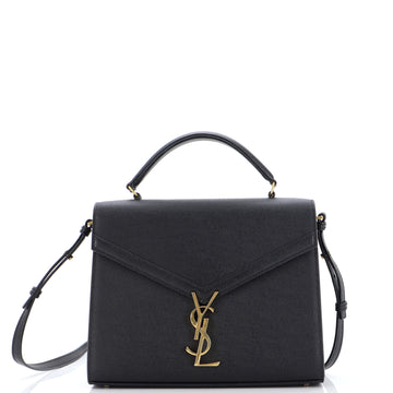 Saint Laurent Cassandra Top Handle Bag Leather Medium