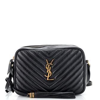 Saint Laurent Lou Camera Bag Matelasse Chevron Leather Small