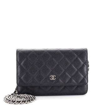 Chanel Wallet on Chain Quilted Caviar