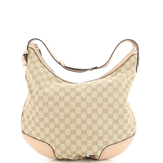 Gucci Charlotte Zip Hobo GG Canvas Medium
