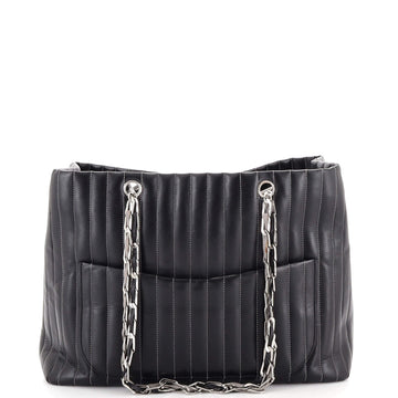 Chanel Mademoiselle Tote Vertical Quilt Lambskin
