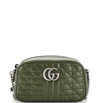 Gucci GG Marmont Shoulder Bag Matelasse Leather Small
