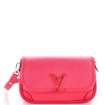 Louis Vuitton Buci Crossbody Bag EPI Leather Pink