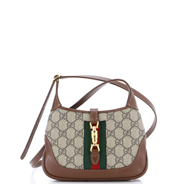 Gucci Jackie 1961 Hobo GG Coated Canvas Mini