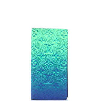 Brazza Wallet Limited Edition Illusion Monogram Taurillon Leather