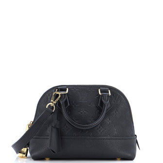 Louis Vuitton Neo Alma Handbag Monogram Empreinte Leather BB Black 23656671