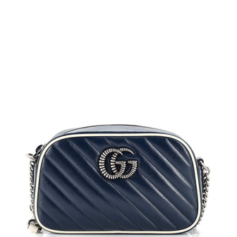 GUCCI GG Marmont small quilted leather shoulder bag