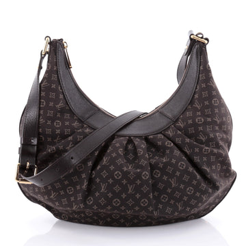 Louis Vuitton Rhapsodie Handbag Monogram Idylle MM Brown 2366901