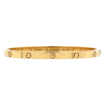 Cartier Love Bracelet 18K Yellow Gold Small