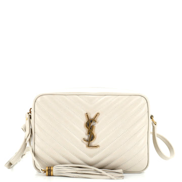 Saint Laurent Lou Camera Bag Matelasse Chevron Leather Small