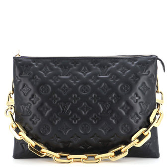 Louis Vuitton Coussin Bag Monogram Embossed Lambskin MM