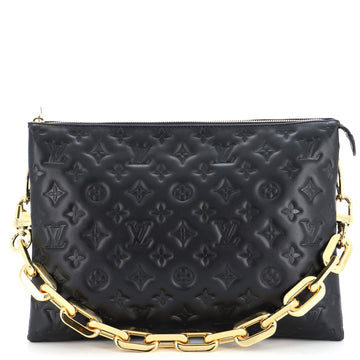 Louis Vuitton Coussin Bag Monogram Embossed Lambskin MM