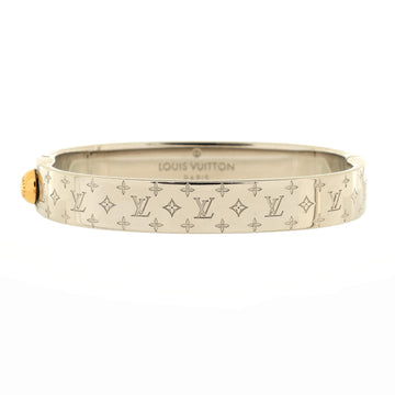 Louis Vuitton Nanogram Cuff Bracelet Metal