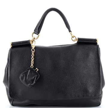 Dolce & Gabbana Soft Miss Sicily Bag Leather Large