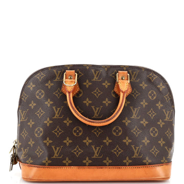 Louis Vuitton Alma Handbag Monogram Canvas PM