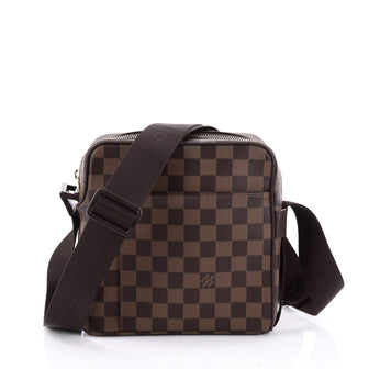 Louis Vuitton Olav Handbag Damier PM Brown