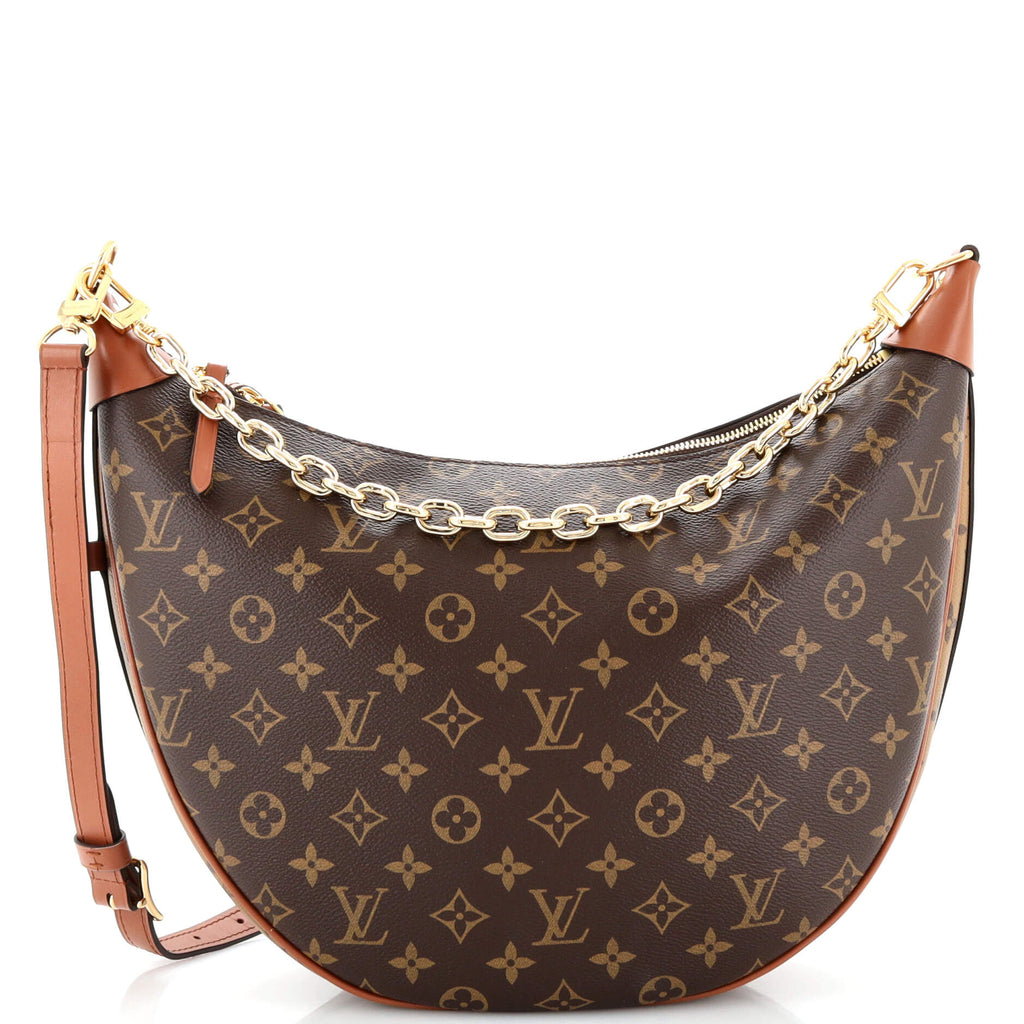 Handbags Louis Vuitton LV Loop Hobo Bag Monogram Reverse