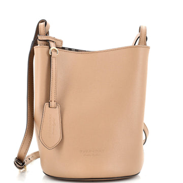 Burberry Lorne Bucket Bag Leather Small