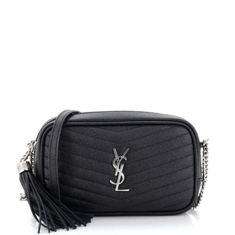 Saint Laurent Lou Camera Bag Matelasse Chevron Leather Mini