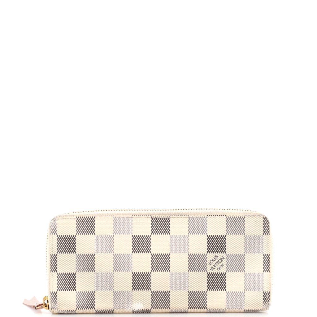 Louis Vuitton Clemence Wallet Damier White 2369441