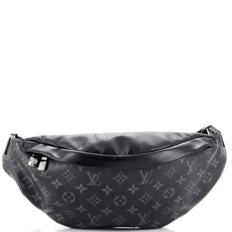 Louis Vuitton Discovery Bumbag Monogram Eclipse Black in Coated