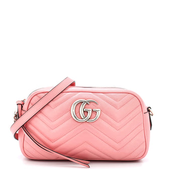 Gucci GG Marmont Shoulder Bag Matelasse Leather Small