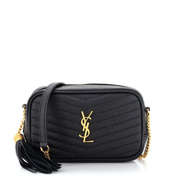 Saint Laurent Lou Camera Bag Matelasse Chevron Leather Mini