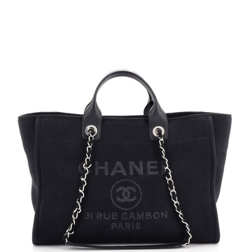Chanel Deauville NM Tote Mixed Fibers Medium