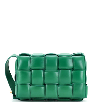 Bottega Veneta Cassette Crossbody Bag Padded Maxi Intrecciato Leather