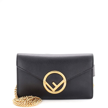 Fendi Logo Convertible Belt Bag Leather