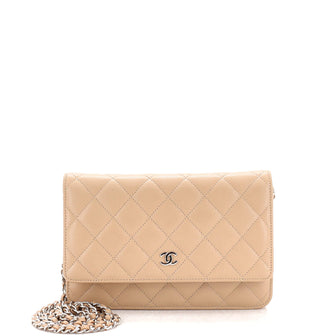 Chanel Wallet on Chain Quilted Caviar