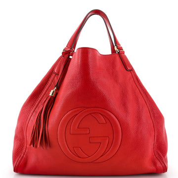 Gucci Soho Shoulder Bag Leather Large