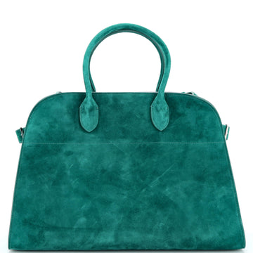 The Row Margaux Tote Suede 15