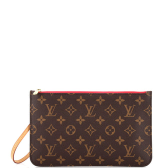Louis Vuitton Neverfull Pochette Monogram Canvas Large