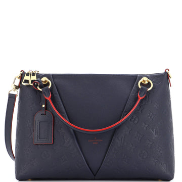 Louis Vuitton V Tote Monogram Empreinte Leather MM