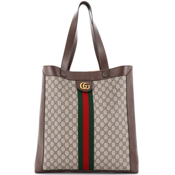 Gucci Ophidia Soft Open Tote GG Coated Canvas Large