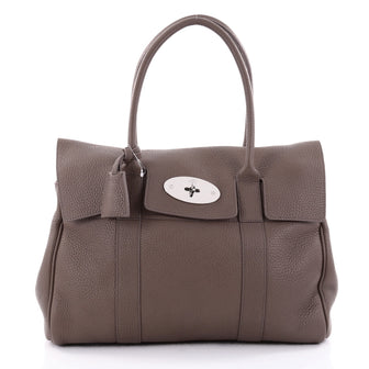 Mulberry Bayswater Satchel Leather Medium Brown 2373902