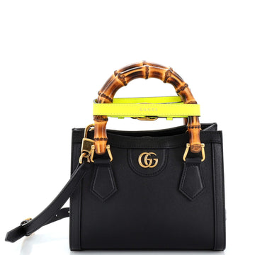 Gucci Diana NM Bamboo Handle Tote Leather Mini