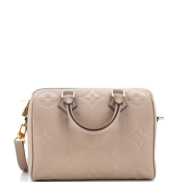 Louis Vuitton Speedy Bandouliere Bag Monogram Empreinte Giant 25