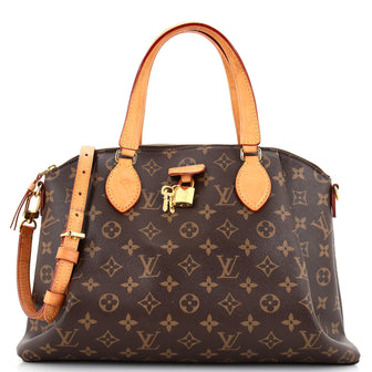 Louis Vuitton Rivoli Handbag Monogram Canvas MM Brown