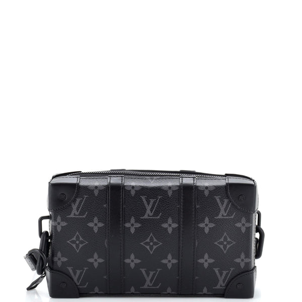 Louis Vuitton Monogram Eclipse Soft Trunk Wallet - Black Satchels